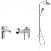 Súprava sprchová súprava Hansgrohe Vernis Blend 26272000, sprchová batéria Hansgrohe Vernis Blend 71640000, 71580000