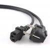 Gembird PC-186-VDE-3M power cord with VDE approval 3 meter Černá