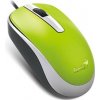 Genius Myš DX-120 31010105110, 1200DPI, optická, 3tl., drátová USB, zelená, klasická