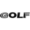 Samolepiaci odznak VOLKSWAGEN GOLF Black