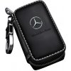 Kľúčenka Autokľúč MERCEDES - BENZ Kožené Puzdro na kľúče od auta. Diaľkové centrálne zamykanie