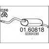 MTS Koncový tlmič výfuku 01.60818