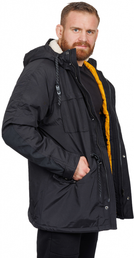 Pitbull West Coast pánská zimní bunda GUNNER černá