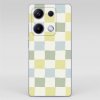 4NewCase - Kryt pre XIAOMI - Redmi Note 14S - SILIKÓN - Pastel Patchwork - 1013120500107
