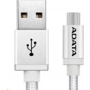 Adata AMUCAL-100CMK-CSV Micro USB, 1m, stříbrný