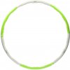 Masážna hula hop obruč HMS HHP003 biela,reflexný neón