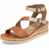 Dámske sandále REMONTE D3052-24 hnedá S3 43