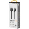 Aligator DAKA009 2A Dátový a nabíjací USB-C, 2m, černý