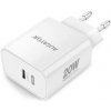 Nabíjačka do siete Aligator Power Delivery 20W, USB-C (CHPD0010) biela