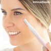 InnovaGoods Exfoliační holící strojek na obličej 2 v 1 Faderm - 8435527817770