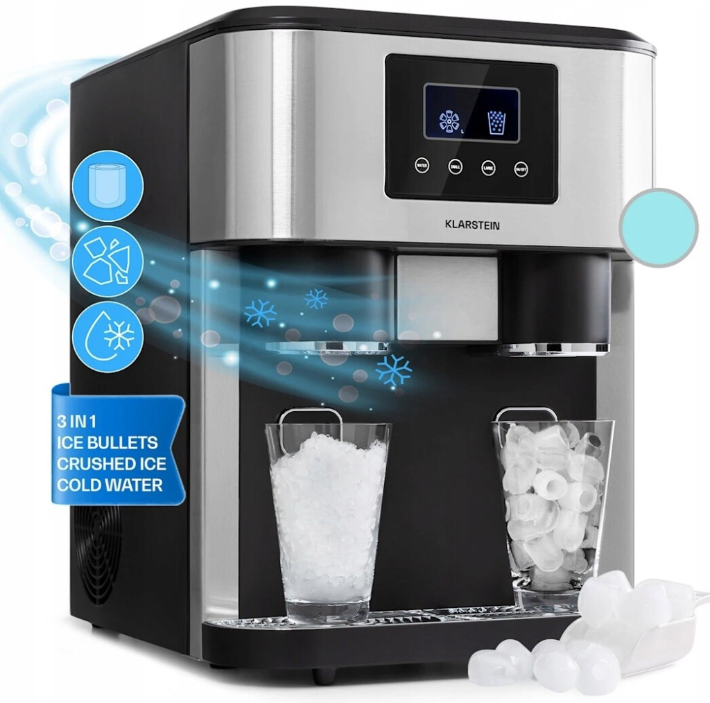 Klarstein Eiszeit Crush SIlver