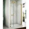 SANSWISS CADURA GOLD CA31C 140cm pravé dvere do niky alebo do kombinácie / sprchový kút rohový, profil zlatý - 68 – sklo sieťotlač Shade
