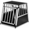 Prepravný, prepravný hliníkový box, klietka pre psa. Rozmery: 54x69x60cm.