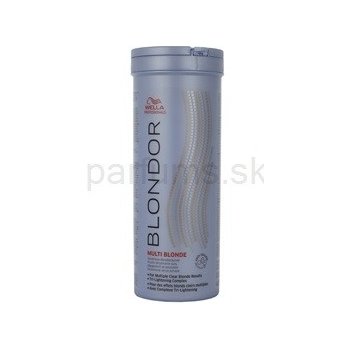 Wella Blondor zosvetľujúci púder (Multi Blonde Bleaching Powder) 400 g