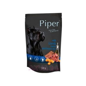 Piper Adult s jahňacinou, mrkvou a hnedou ryžou 500 g