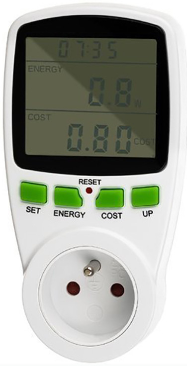 Wattmeter - merač spotreby elektrickej energie