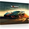 Oxybag podložka na stôl 60x40cm auto