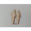 Drevená postava 8cm