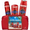 Old Spice Xmass set Captain v cestovnej taške s tuhým dezodorantom 50 ml dezodorantom v spreji 150 ml a sprchovým gélom 250 ml