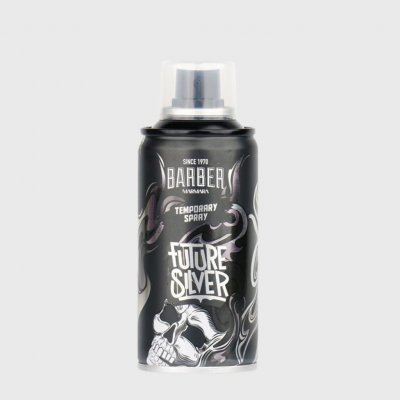 Marmara Barber Future Silver barevný sprej na vlasy stříbrný 150 ml