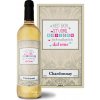 Sablio Keď Boh stvoril rodičov Chardonnay biele suché víno 12 % 0,75 l (holá fľaša)