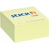 STICK´N 76 × 76 mm, pastel žltý, 400 lístkov