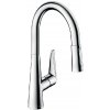 Hansgrohe Talis M51 - Páková drezová batéria 200 s vyťahovacou spŕškou, chróm 72813000