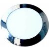 V-TAC LED vstavaný panel s napájacím zdrojom, 24W (2000Lm), chróm, okrúhly Farba svetla: Teplá biela