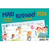 Maxi rodinný plánovací 2026 - stolný kalendár