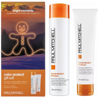 Paul Mitchell Color protect Color Protect Shampoo šampón na vlasy pre farbené vlasy 300 ml + Color Protect Treatment intenzívna starostlivosť 150 ml