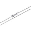 Soliter Detská retiazka z bieleho zlata Kocka/Venezia 271 115 00218 07 38 cm