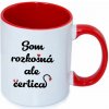 Vtipný hrnček farebný čertica