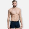 CityZen antibakteriálne pánské boxerky CityZen navy+modré