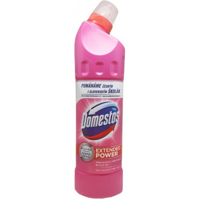 DOMESTOS Extended Power dezinfekčný wc čistič Pink Fresh 750 ml