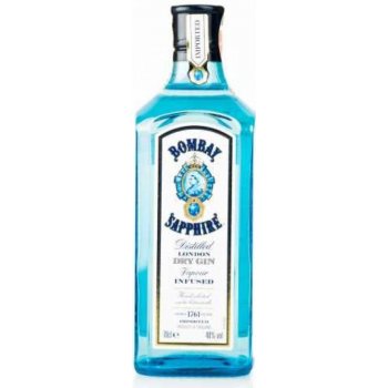 Bombay Sapphire London Dry Gin 40% 0,7 l (čistá fľaša)