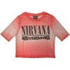 Tielko Nirvana - Nevermind Wavy Logo, Žena,Ružová,XS/S