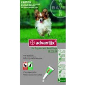 Advantix spot-on pre psy do 4 kg 1 x 0,1 ml