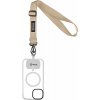 Popruh OBAL:ME NeckTag Ribbon na telefón, ivory