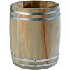 APS Table Caddy nádoba na príbory COUNTRY STYLE v barelovom dizajne z dreva ØxV: 11,5 x 14 cm s objemom: 0,7 l