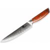 Dellinger nôž na krájanie ROSE WOOD DAMASCUS 21 cm