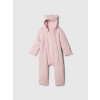 GAP Baby sherpa overal Růžová