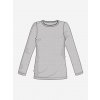 Detské tričko s dlhým rukávom z bambusu MINYMO - farba sivá Veľkosť: 122