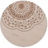 Orion Podtácek dřevo MANDALA 12cm 1ks