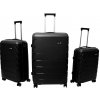 Aga Travel Sada cestovných kufrov MR4675 Čierna 93+63+33 l