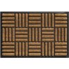 Kokosová vstupná rohož FLOMA Rubco Blocks - dĺžka 40 cm, šírka 60 cm, výška 1,5 cm