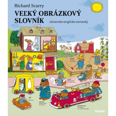 Veľký obrázkový slovník slovensko-anglicko-nemecký - Richard Scarry