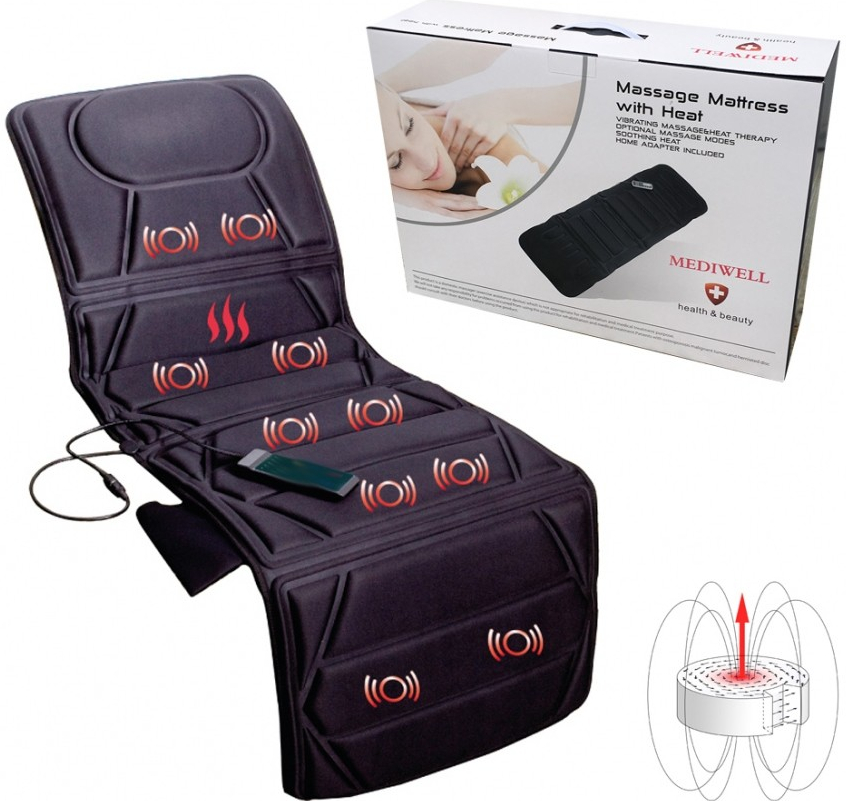 Unicare magnetická masážna podložka s magnetickou terapiou a ohrevom 10  magnetov od 159,48 € - Heureka.sk