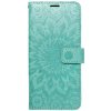 Diárové puzdro na Xiaomi Redmi Note 11/11s Forcell MEZZO mandala zelené