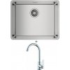 Teka BE LINEA RS15 50.40 X nerezová oceľ + Teka IN 915 CR chróm