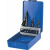 Vrtáky stupňovité, sada 3ks, Ø4-12/1mm, Ø4-20/2mm, Ø4-32/2mm, EXTOL CRAFT